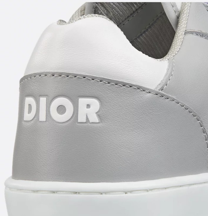 Dior Little Kids' B27 Low-top Sneaker In Gray/white