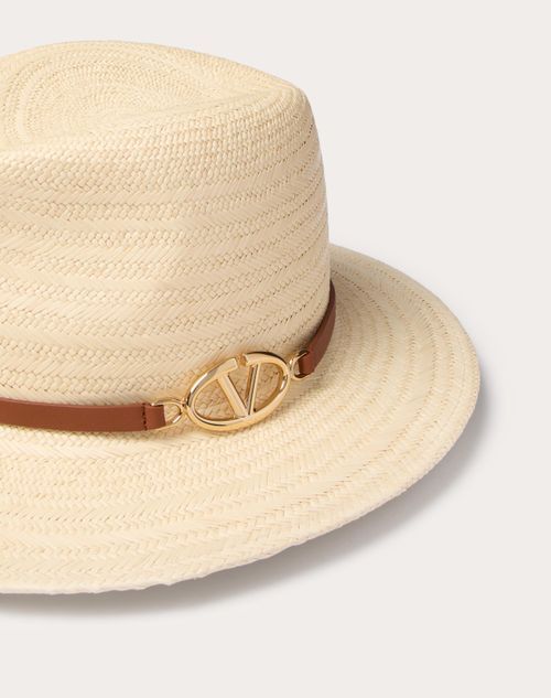 Valentino Vlogo Signature Sun Hat In Nude