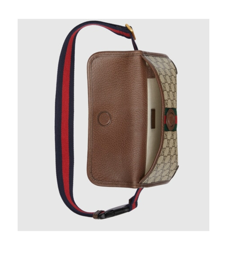 Gucci Ophidia Gg Belt Bag In Nude
