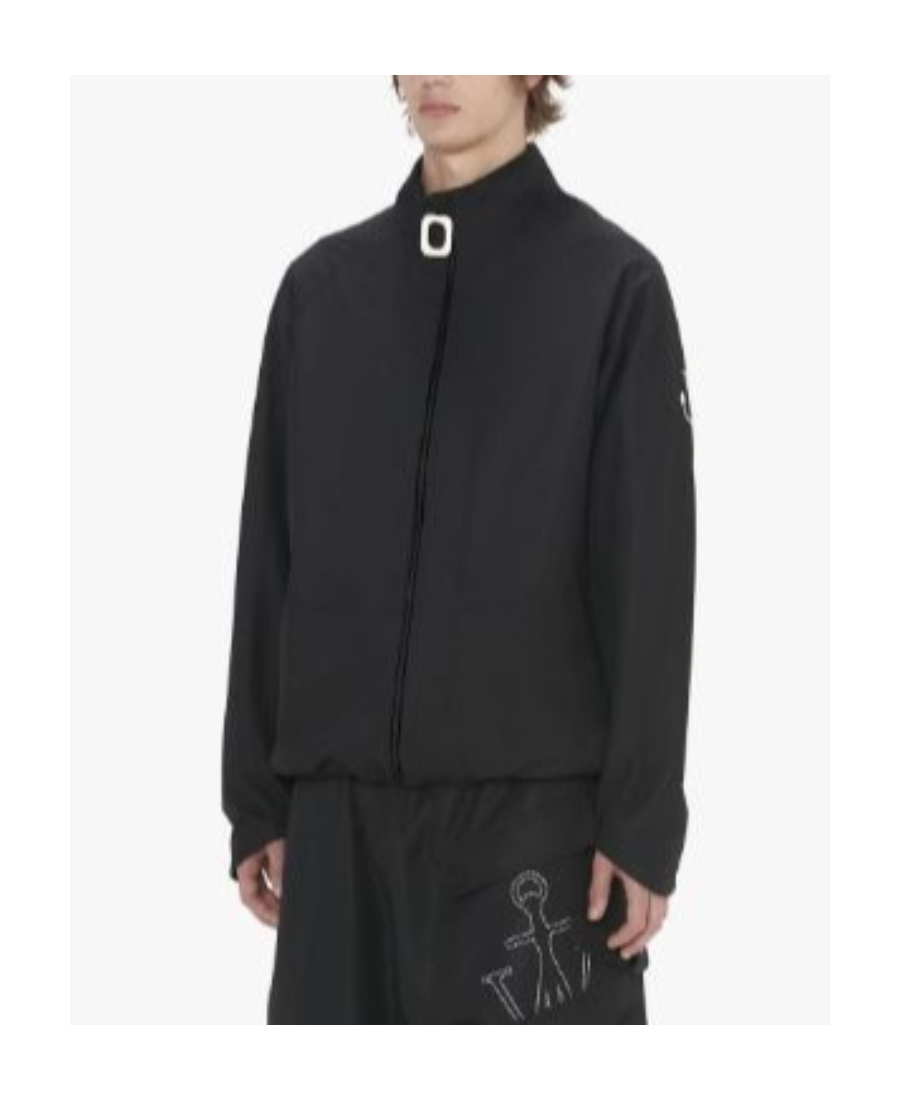 Jw Anderson Jwa Puller Track Jacket In Black