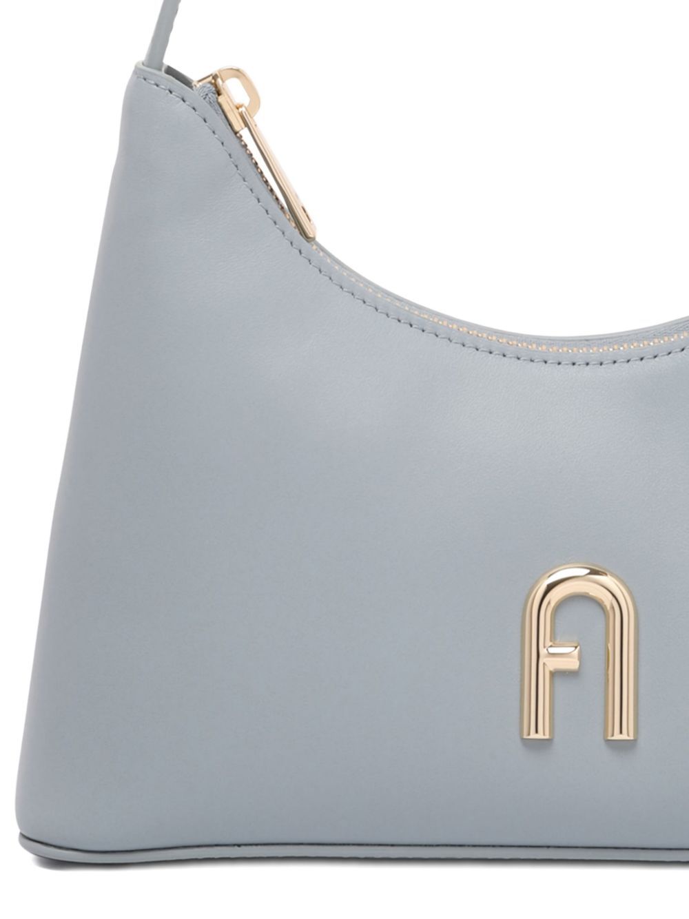 Furla Diamante Logo Plaque Mini Shoulder Bag In Blue
