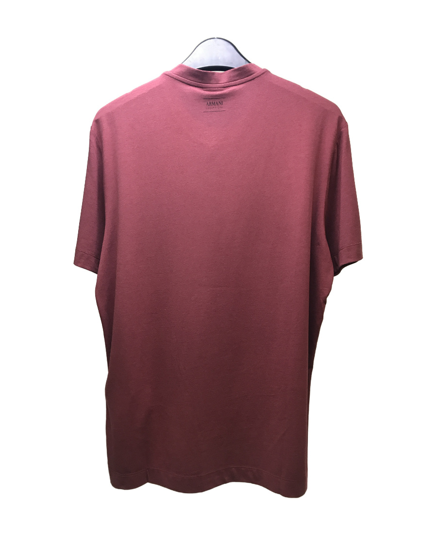 ARMANI COLLEZIONI LOGO T-SHIRT WITH ROUND NECK