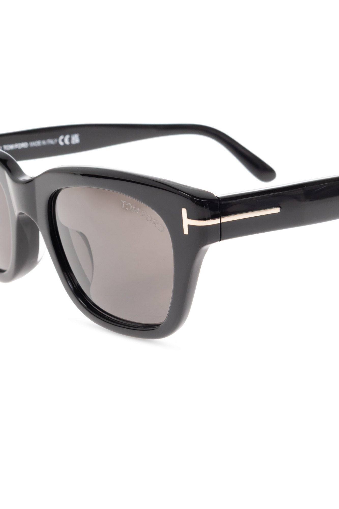 Tom Ford Logo Sunglasses In Black