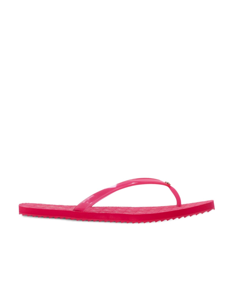 MICHAEL MICHAEL KORS JINX LOGO-CHARM FLIP FLOPS 