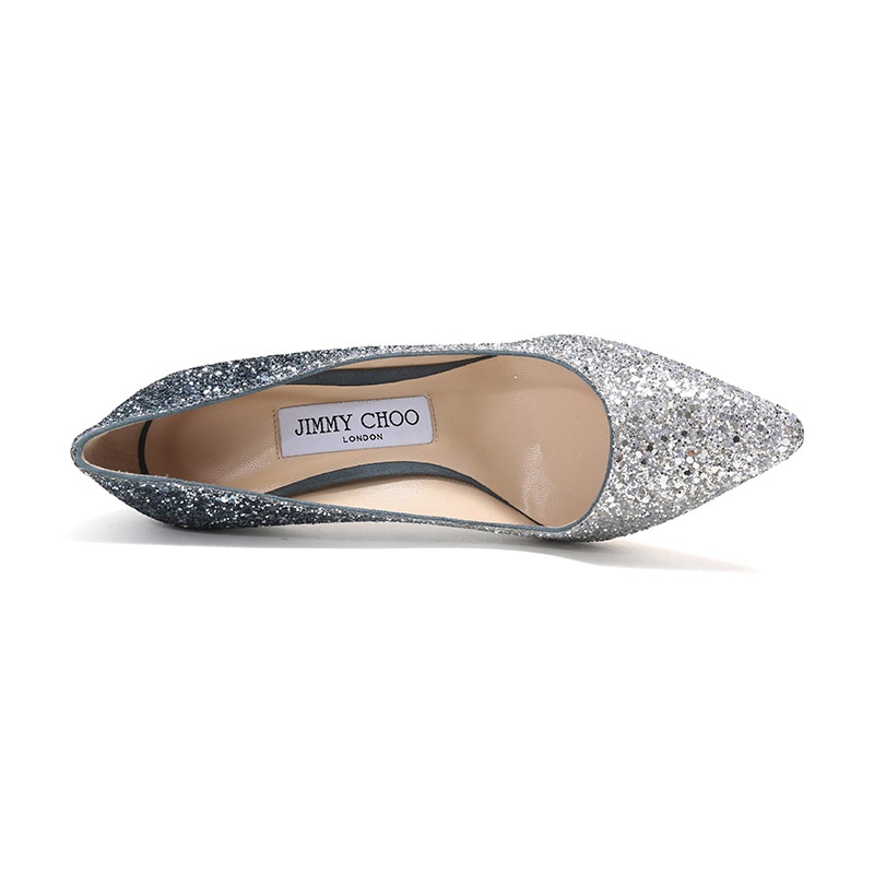 Jimmy Choo Romy 85 Pumps In Gray