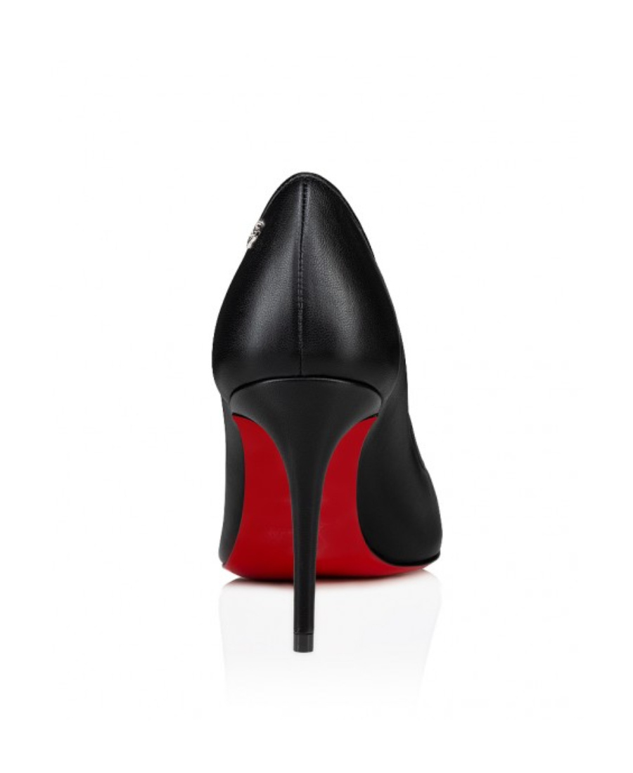 Christian Louboutin Pointed Toe Pumps Featuring Signature Sole In Black