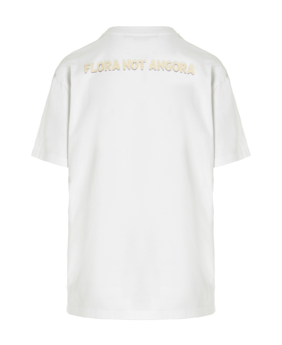 Stella Mccartney Logo Short-sleeved T-shirt In White