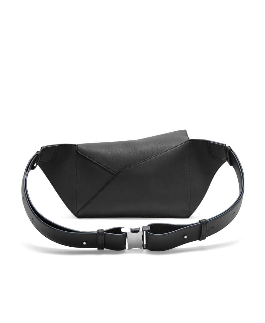 Loewe Small Puzzle Bumbag In Black