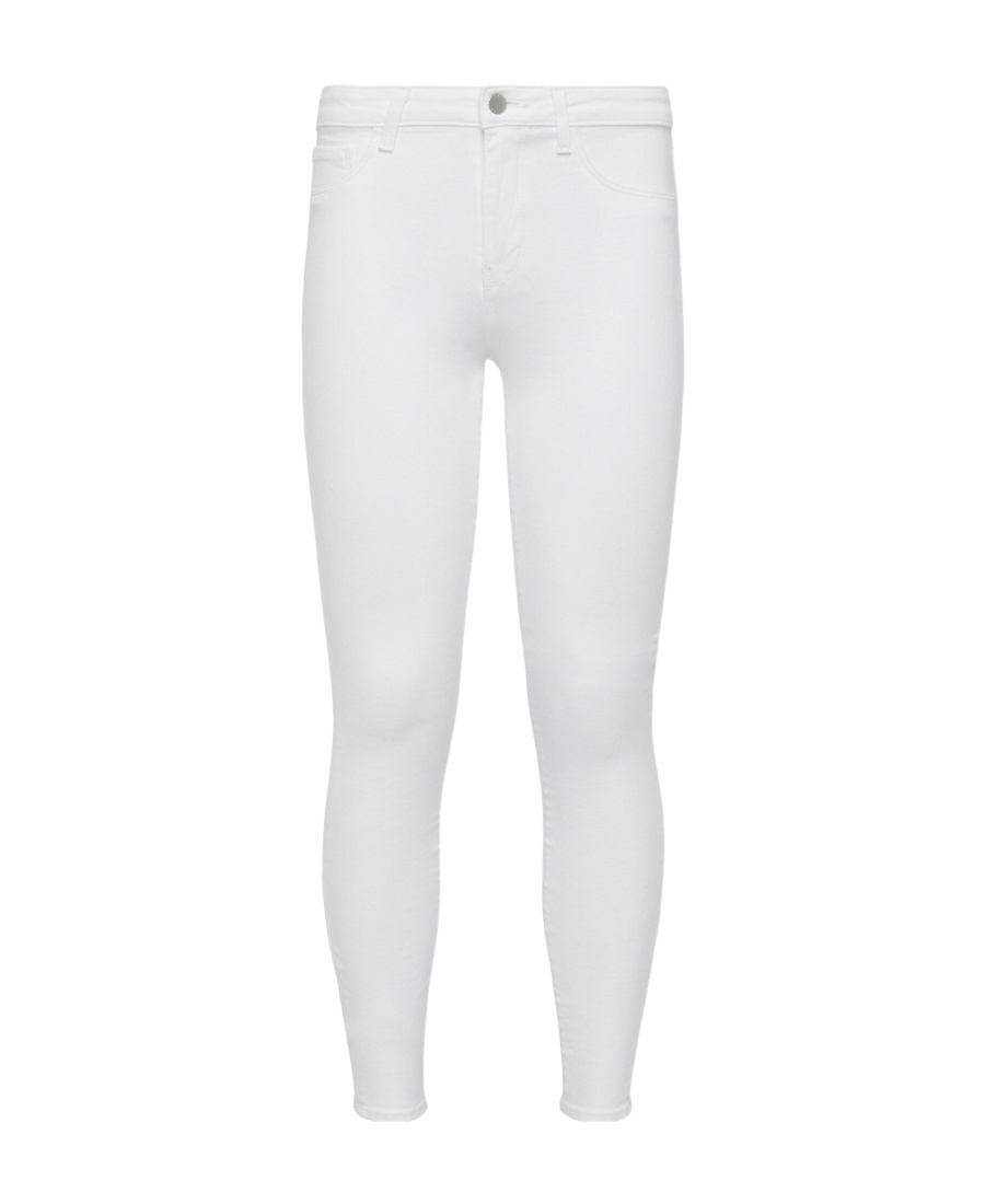 L Agence Margot High-rise Skinny Jean In Blanc In White