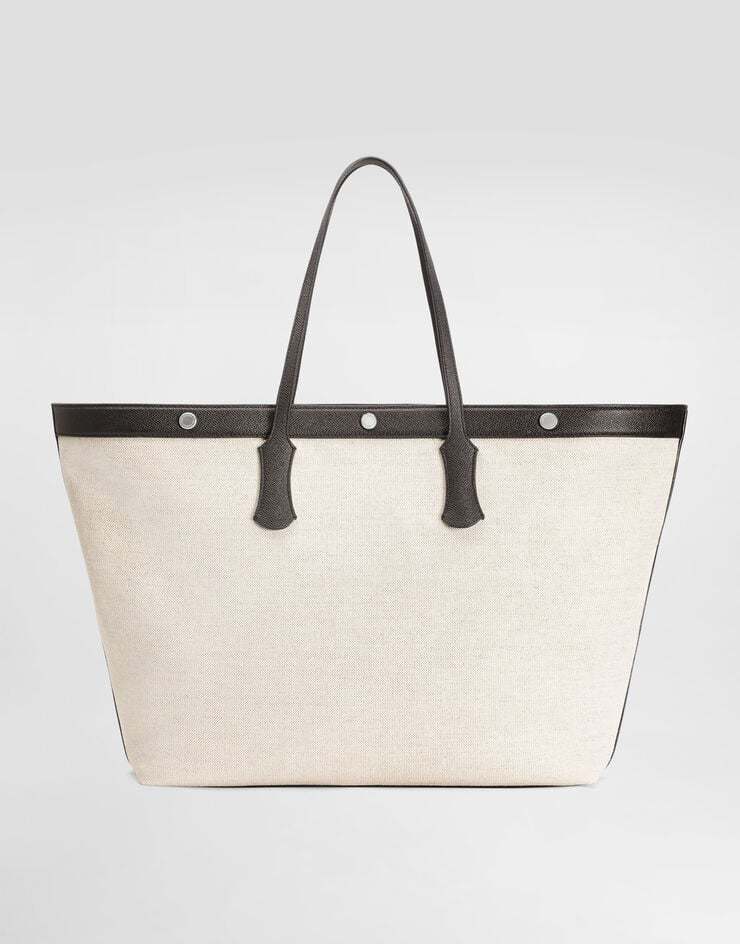 Dolce & Gabbana Atene Shopper Bag In White