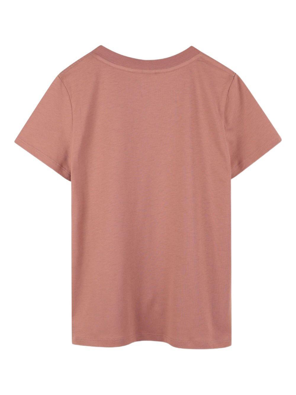 Chloé Short-sleeved T-shirt In Brown