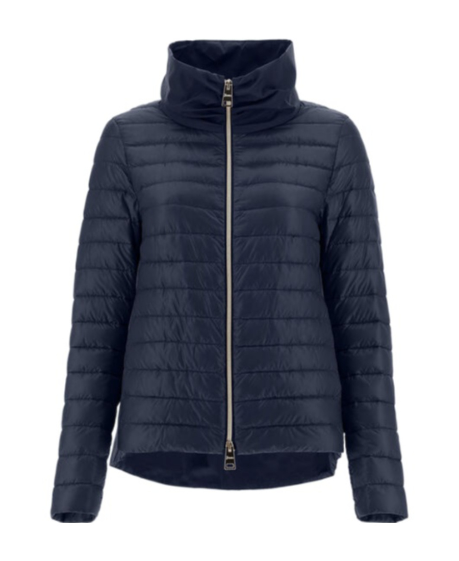 Herno Logo Down Jacket In Black