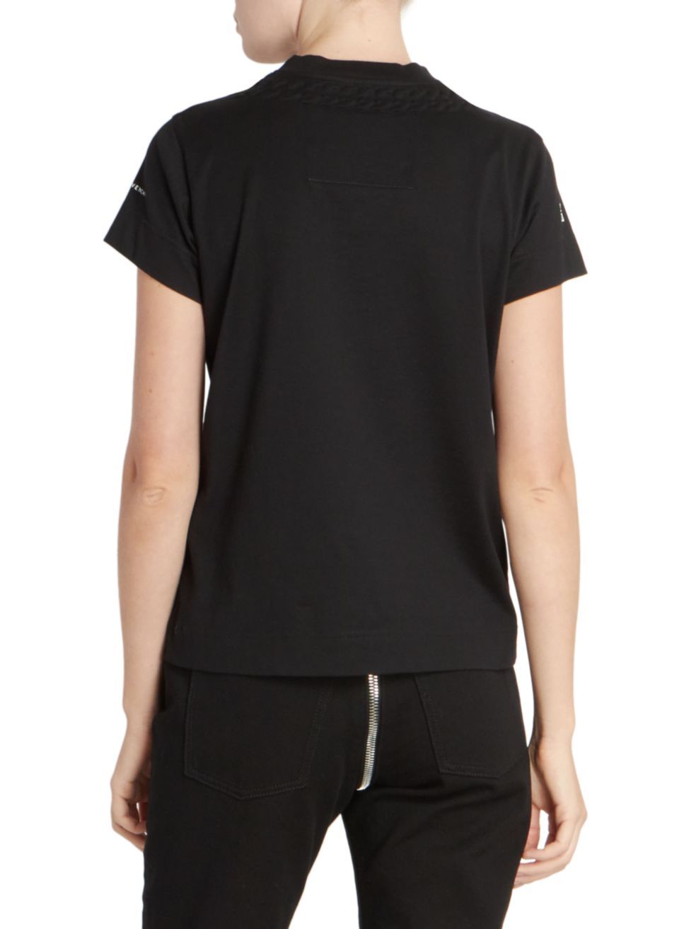 Givenchy Jersey Cotton T-shirt In Black