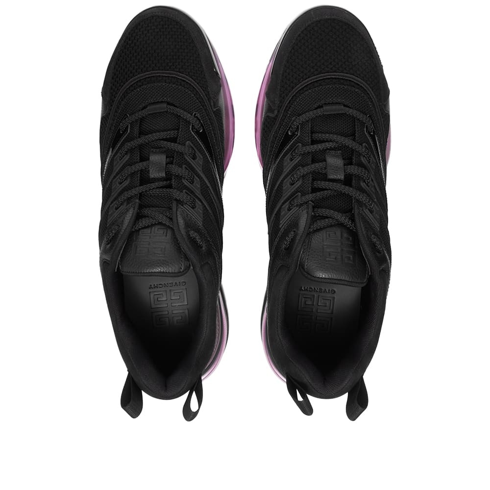 Givenchy Low-top Leather Sneakers In Black