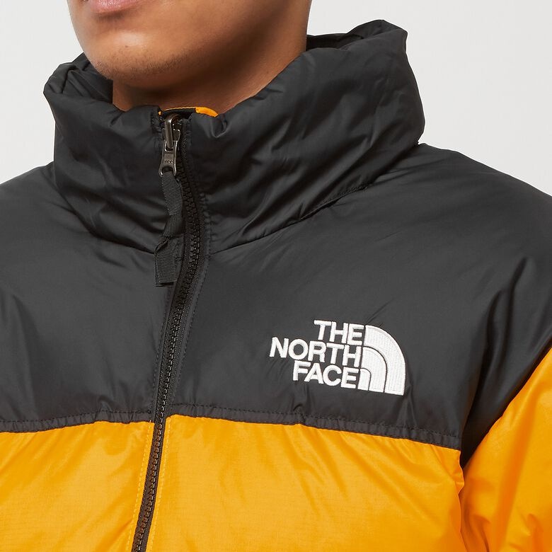 Shop The North Face Nuptse Puffer Jacket In Orange