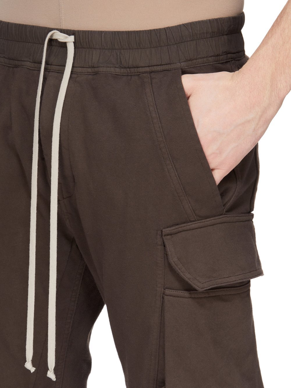 Rick Owens Drkshdw Drkshdw By Rick Owens Man Pants Brown Size S Cotton In Brown
