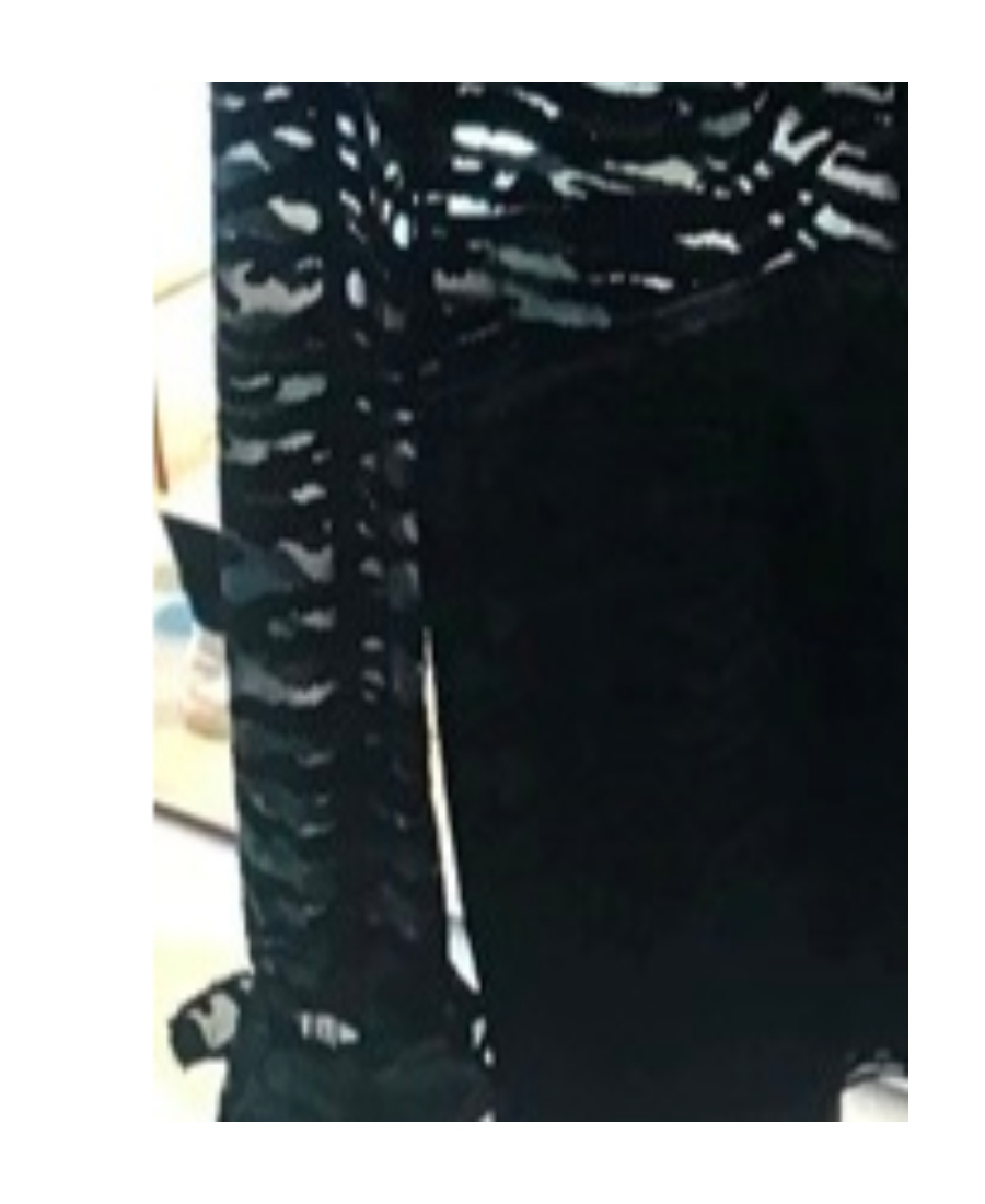 Saint Laurent Zebra Print Sheer Dress In Black