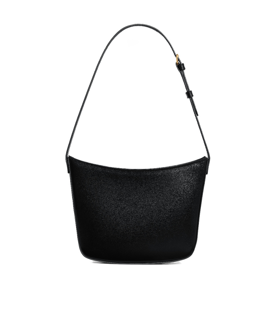 Celine Medium Croque Shoulder Bag In Black