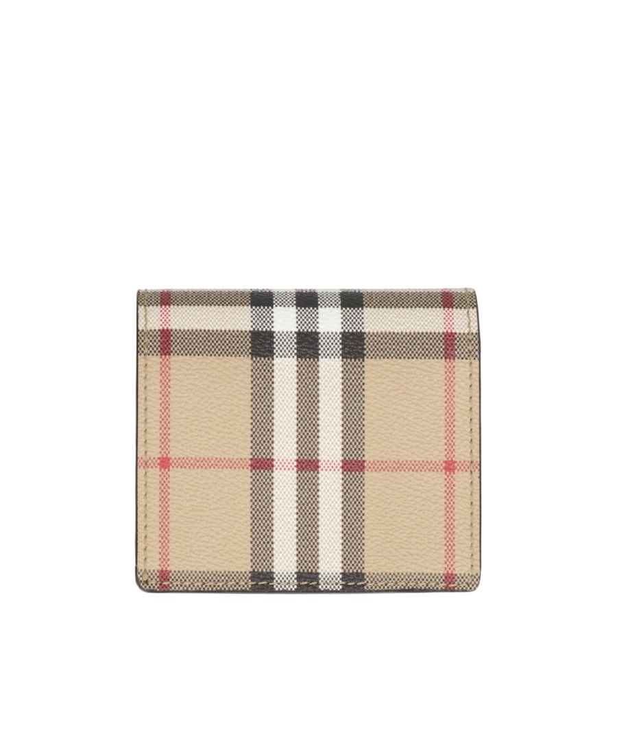 Burberry Small Book Wallet In Nude