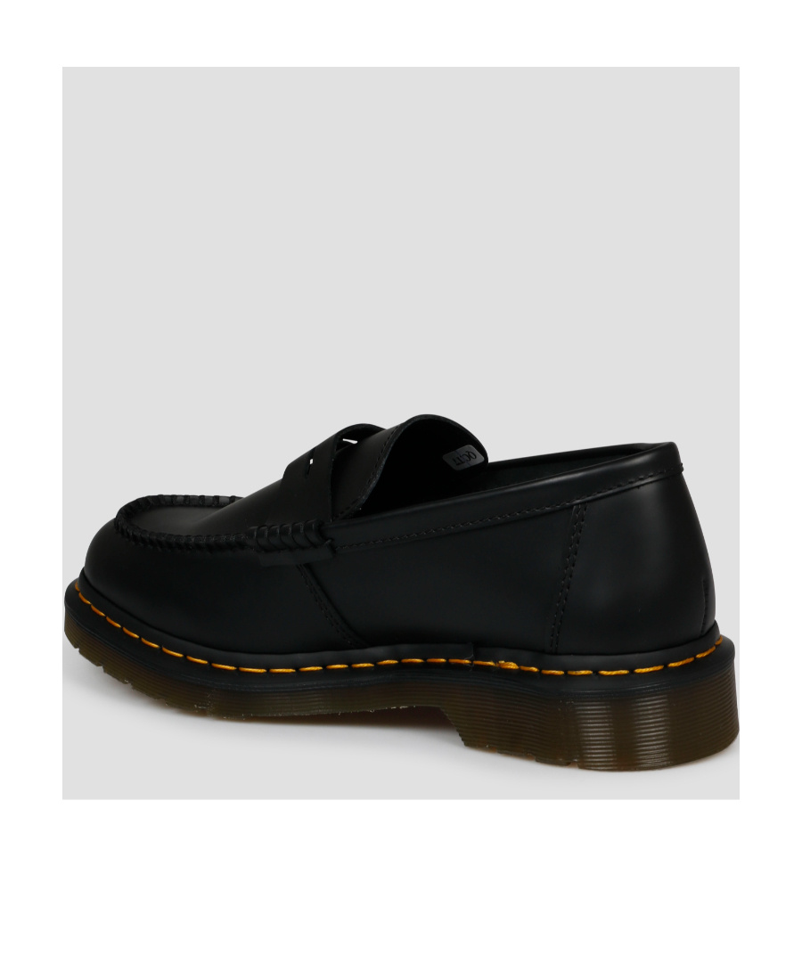 Dr. Martens' Penton Leather Loafers In Black