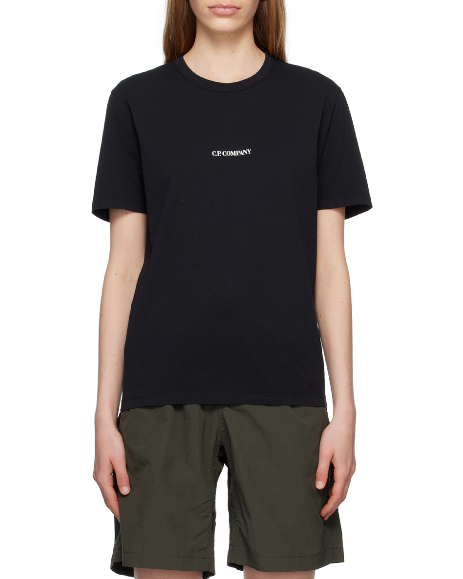 C.p. Company Cp Company T-shirts And Polos Black In Black