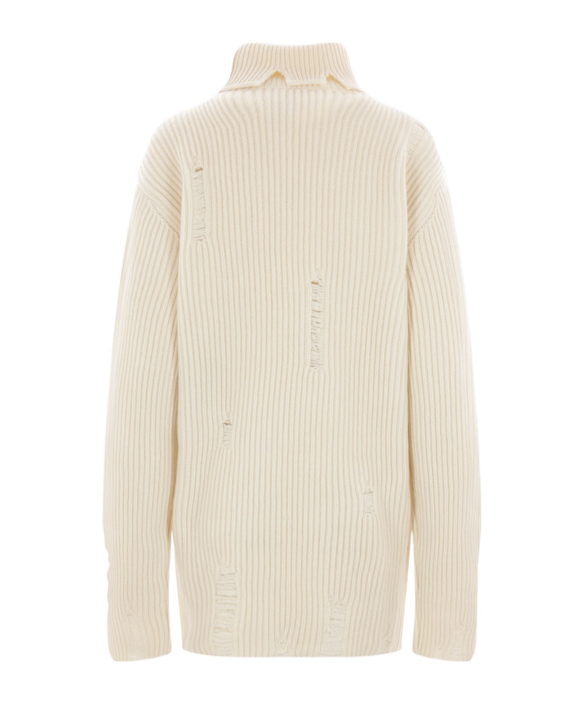 Ann Demeulemeester Turtleneck Sweater In Nude