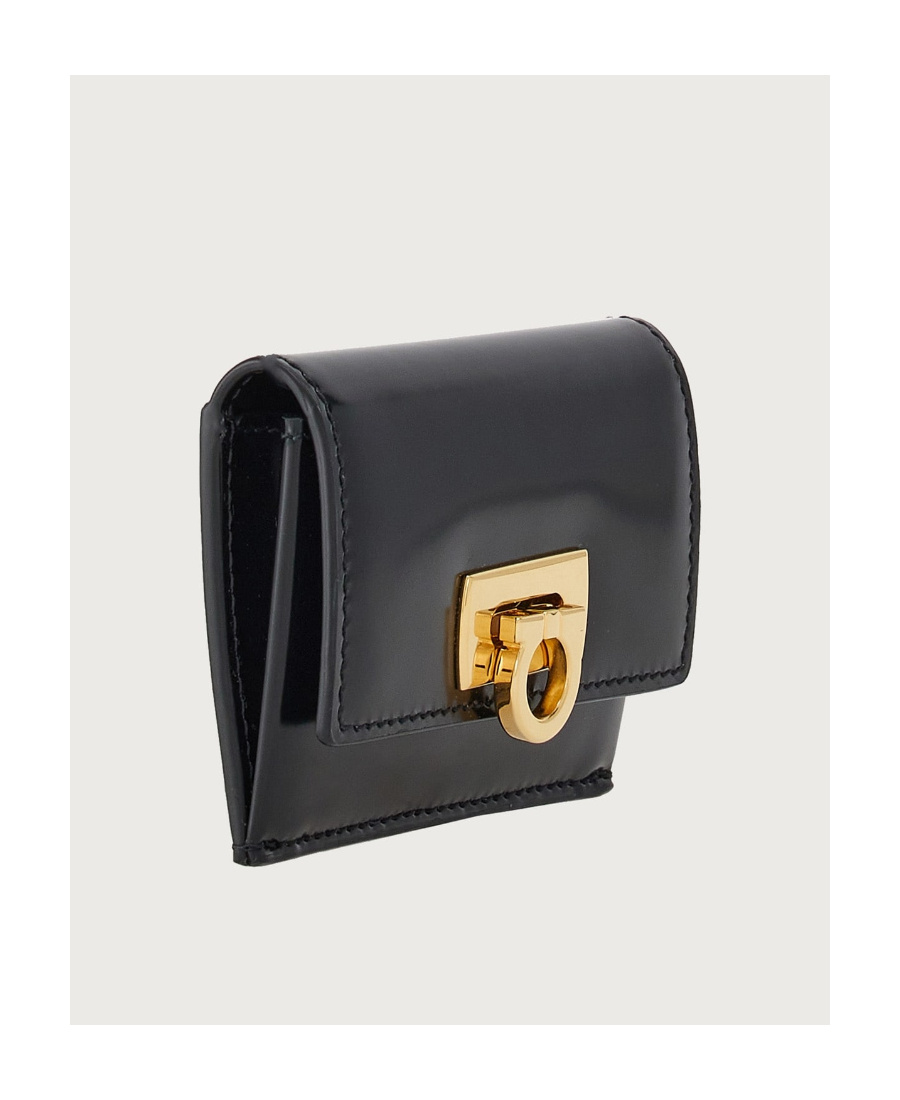 Ferragamo Portafoglio 220434760658 Nero In Black