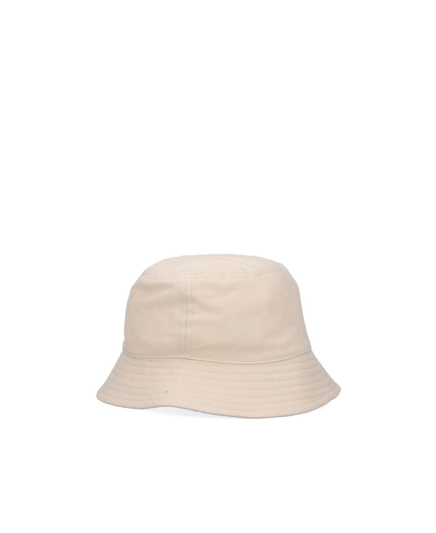 Isabel Marant Haley Cotton Embroidered Bucket Hat In Nude