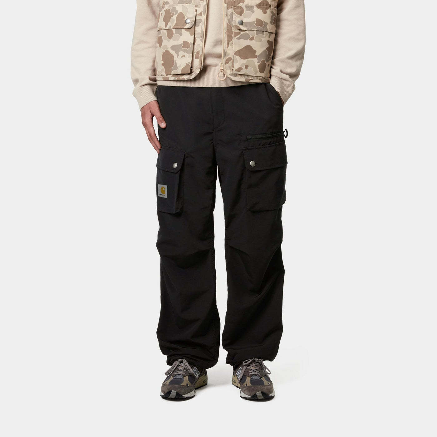 CARHARTT CARHARTT WIP IRWIN LOGO-PATCH PANTS
