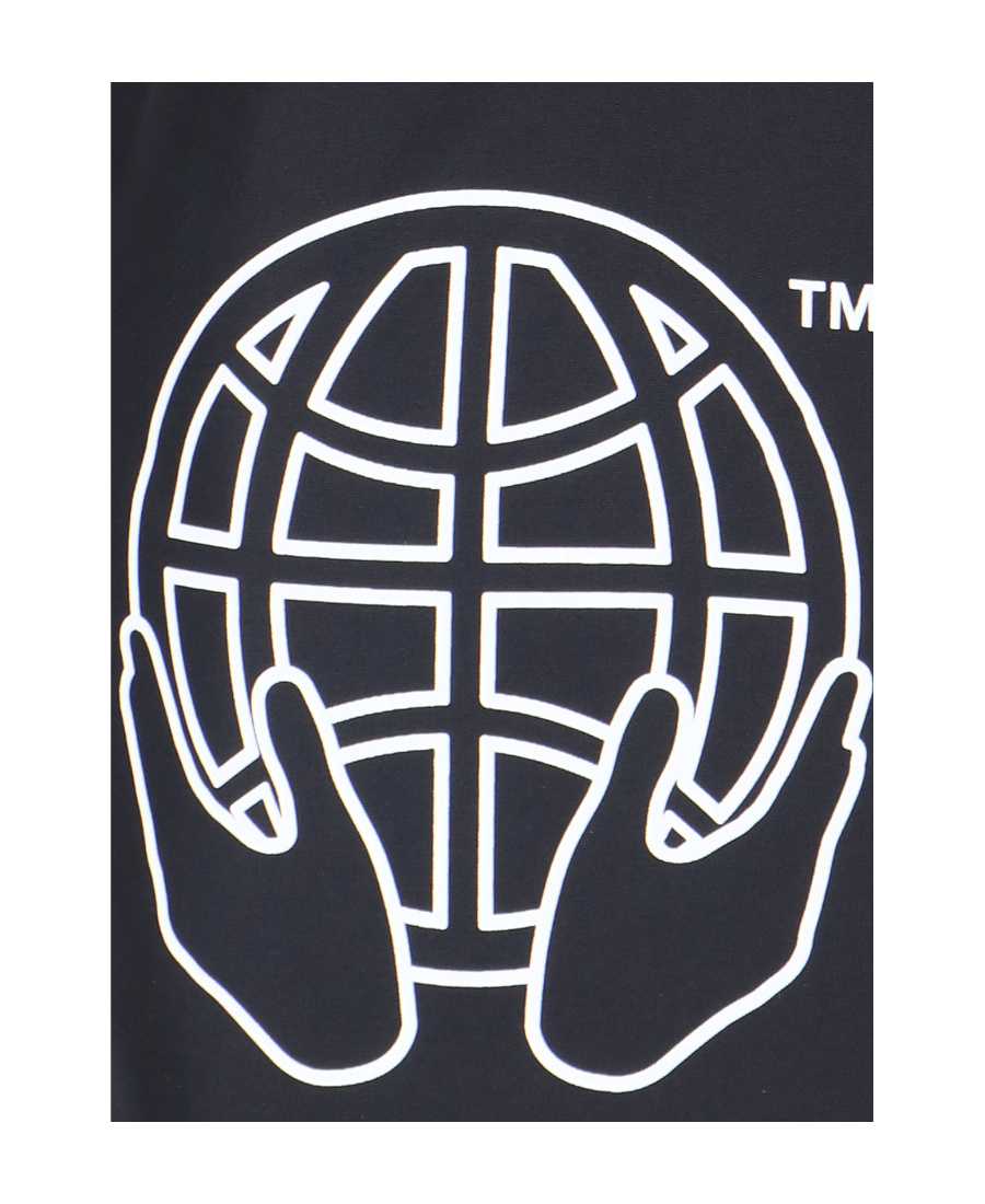 Off-white Exact Opp Swim Shorts In Black
