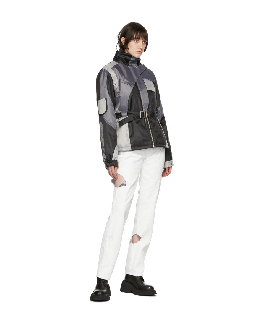 Heliot Emil Four-pocket Jeans In White