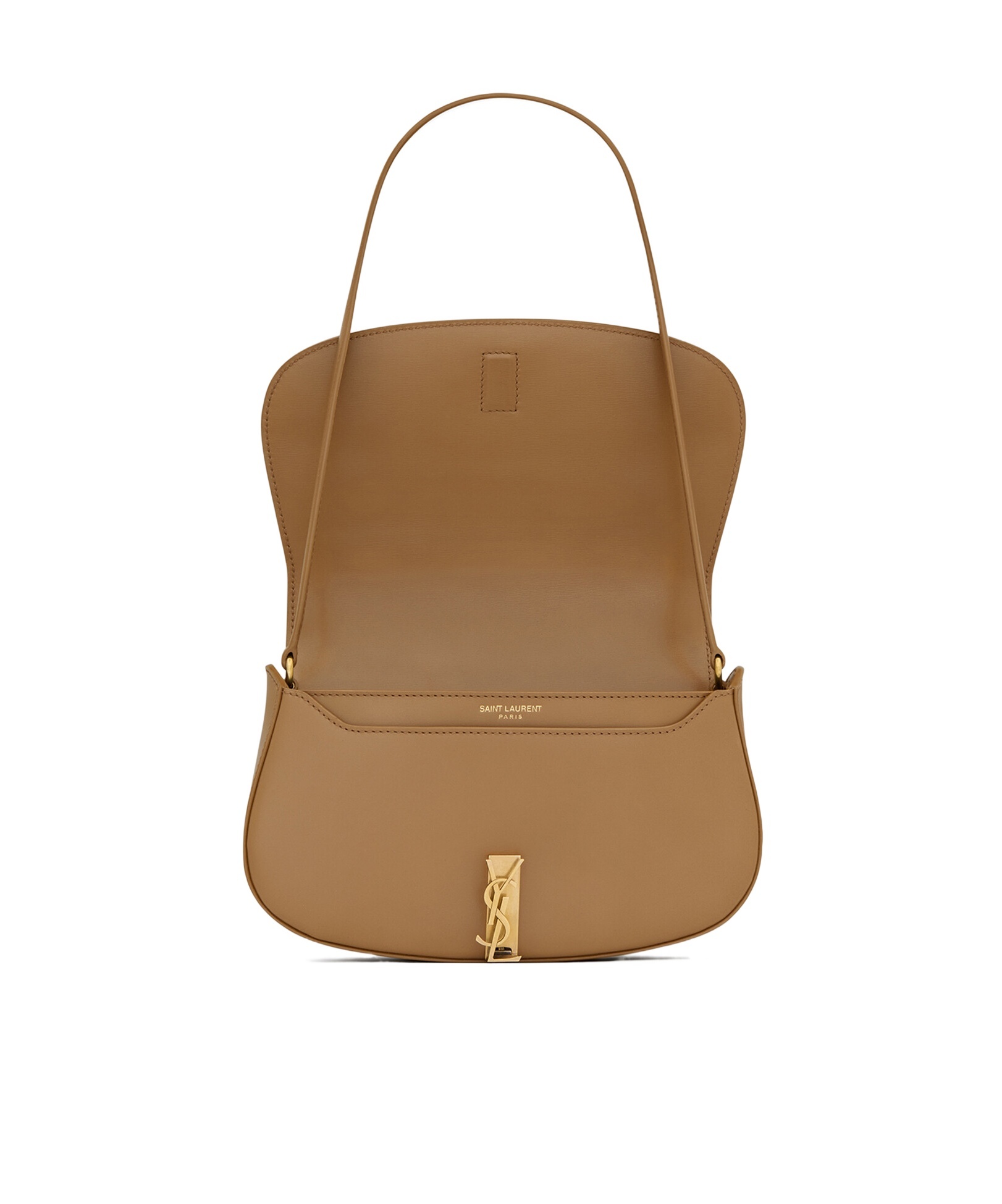 Saint Laurent Mini Voltaire Shoulder Bag In Brown