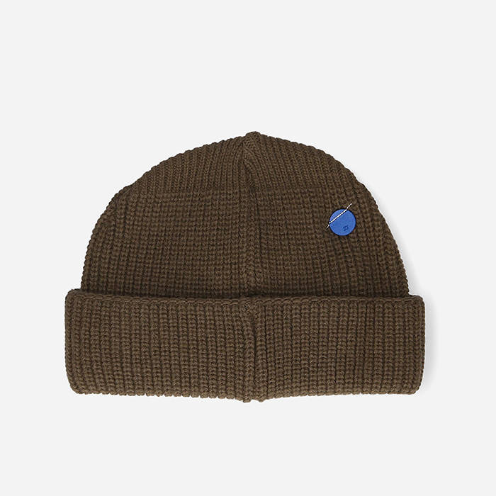 Ader Error Logo Woolen Cap In Green