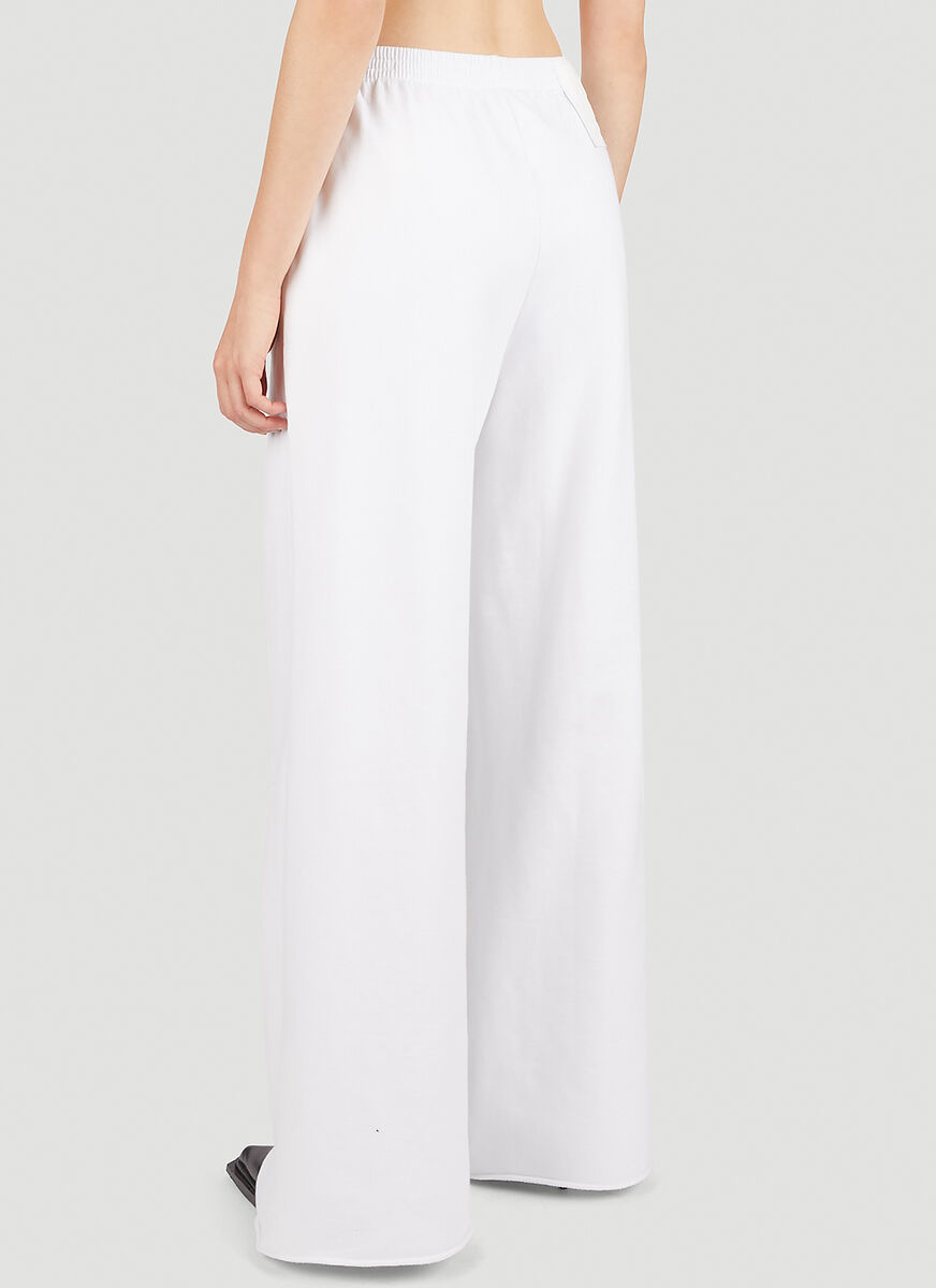 RAF SIMONS LOGO-EMBROIDERED TRACK PANTS