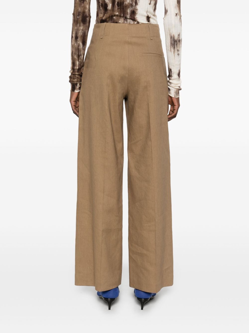 ALYSI STRAIGHT TROUSERS 