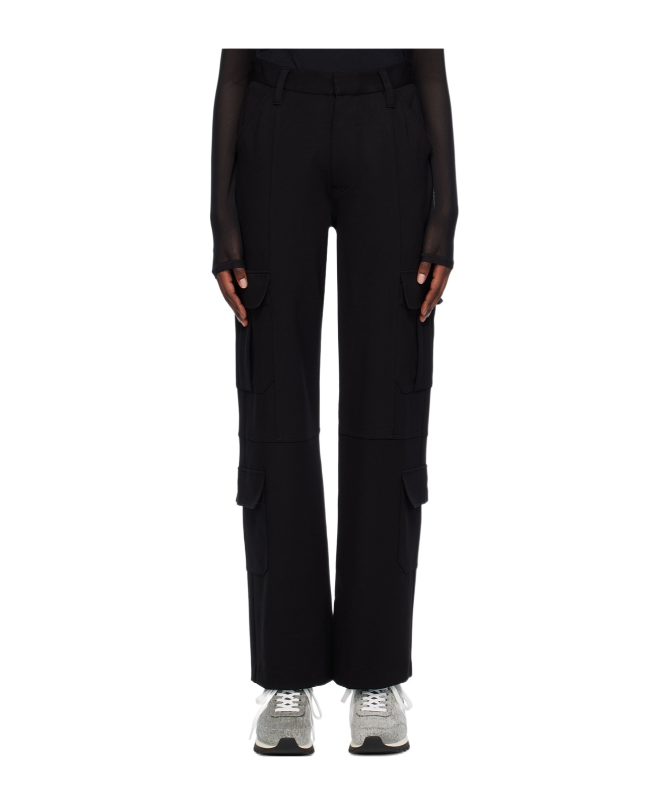 Rag & Bone Irina Overalls Casual Pants In Black