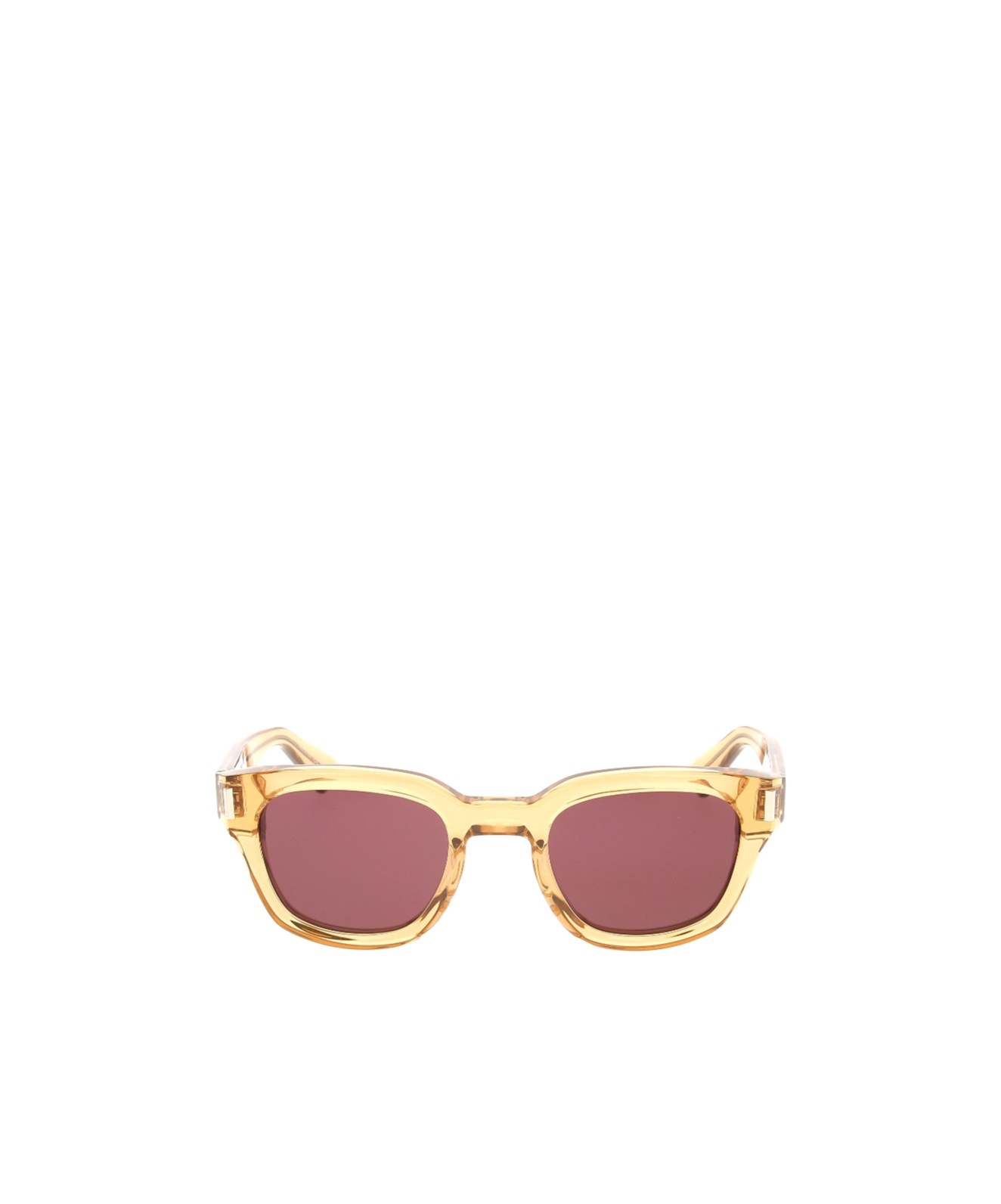 Saint Laurent Eyewear Square Frame Sunglasses In Pink