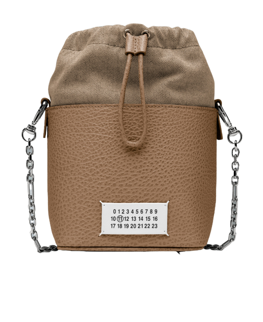 Maison Margiela 5ac Bucket Tote Bag In Brown