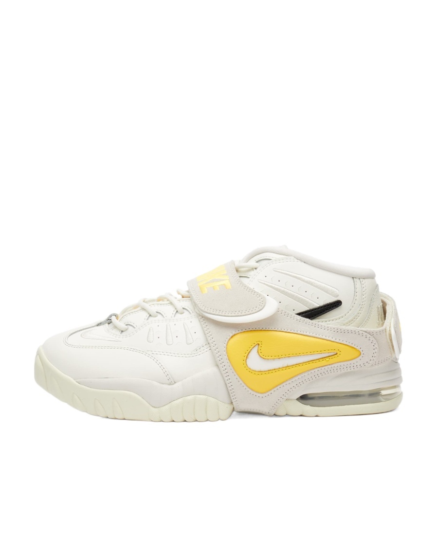 Nike Air Adjust Force High-top Lace-up Sneakers In White