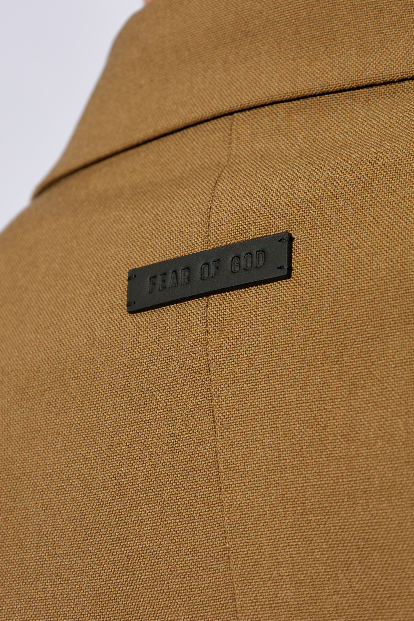 FEAR OF GOD OPEN-FRONT VIRGIN-WOOL BLAZER
