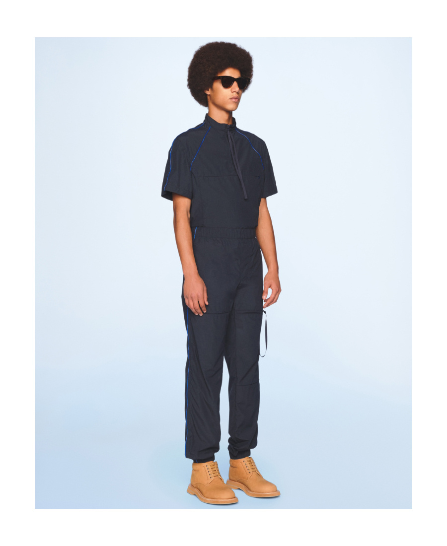Jacquemus Le Jogging Technical Track Pants In Black