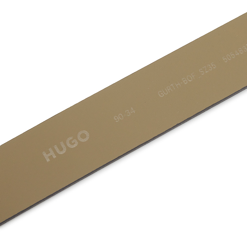 Hugo Boss Buckle Belt In Black