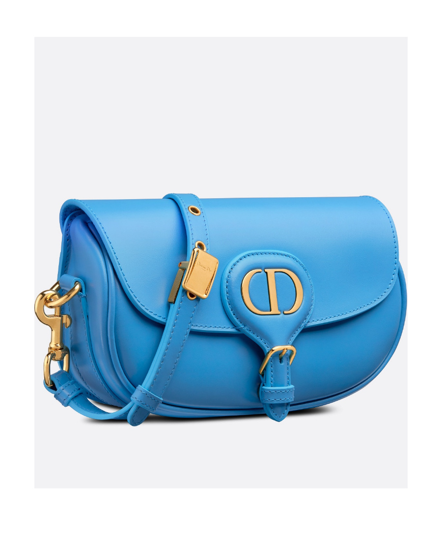 Dior Bobby Flip Shoulder Bag In Blue