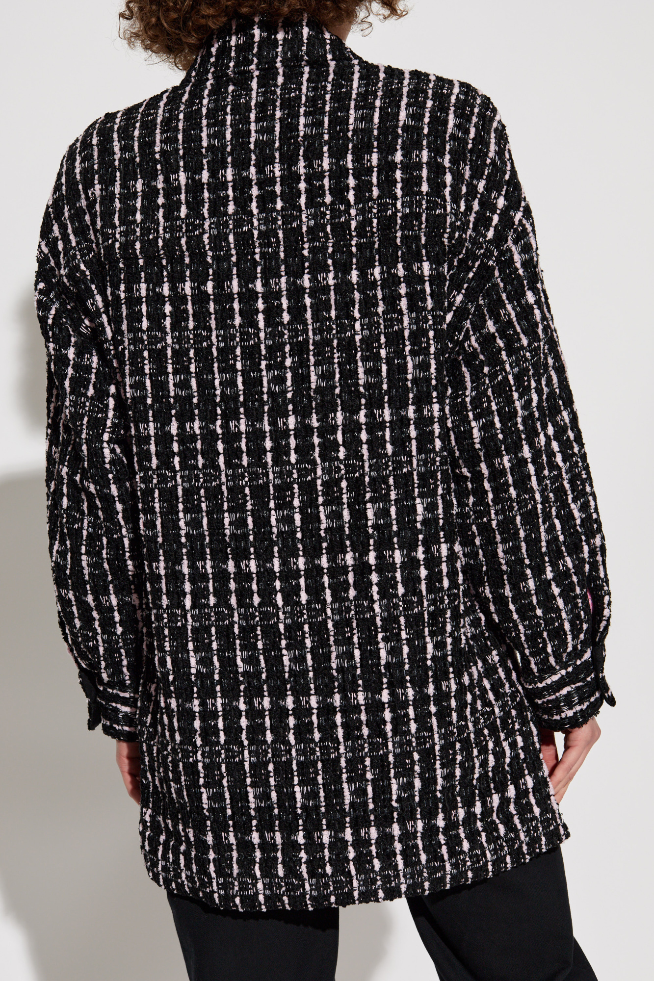 Iro Long-sleeved Casual Jacket In Black