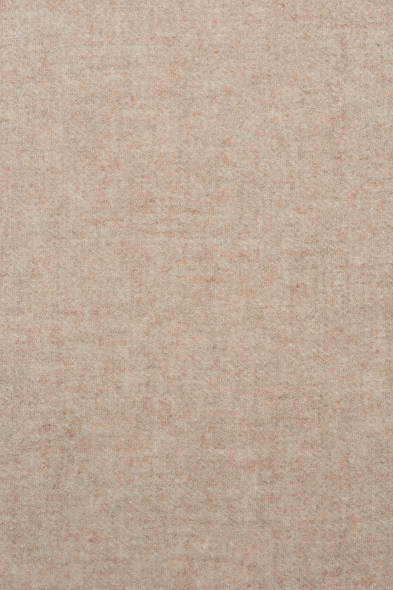 Acne Studios Fringe Wool Scarf In Nude