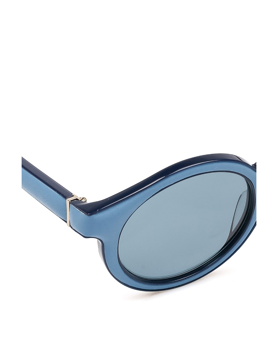 Loewe Logo Logo Sunglasses In Blue