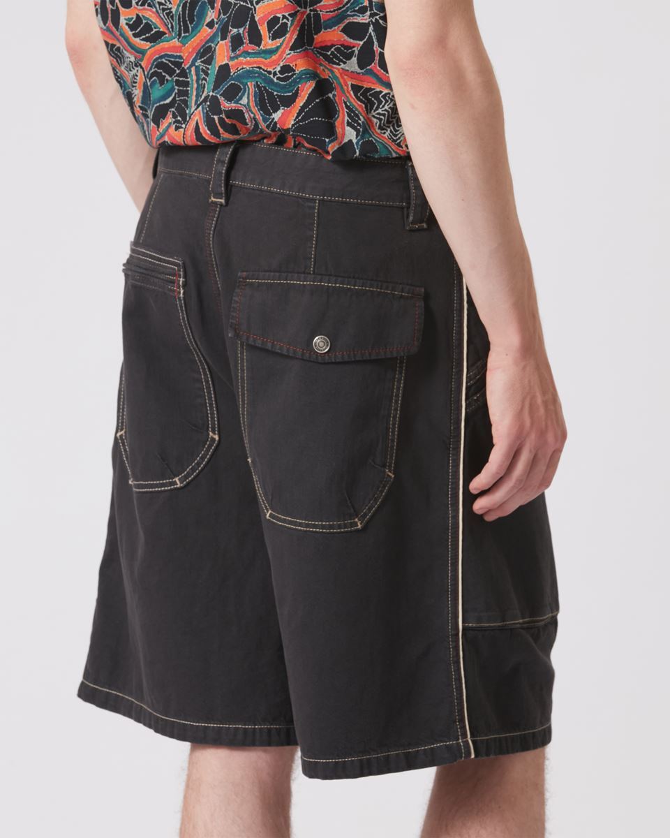 Isabel Marant Four-pocket Bermuda Shorts In Black