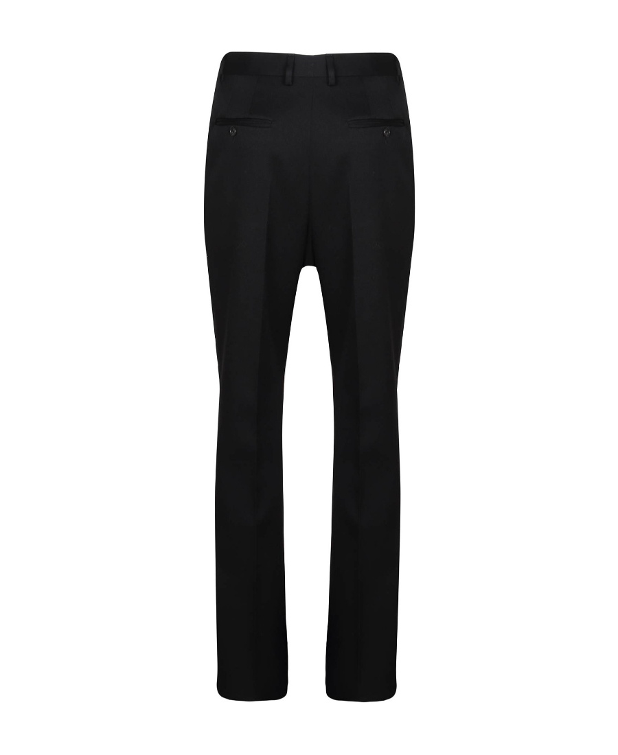 Lanvin Straight Leg Trousers In Black