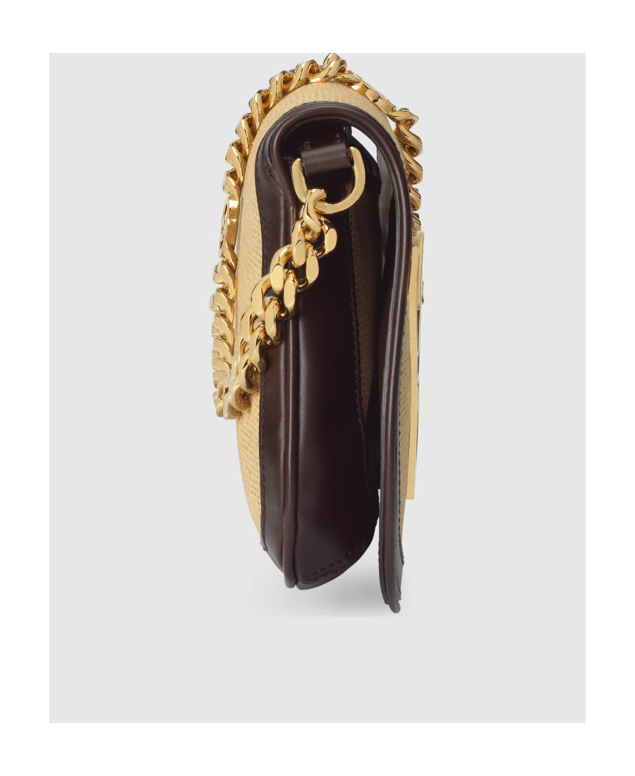 Gucci Logo-plaque Detail Tote Bag In Nude