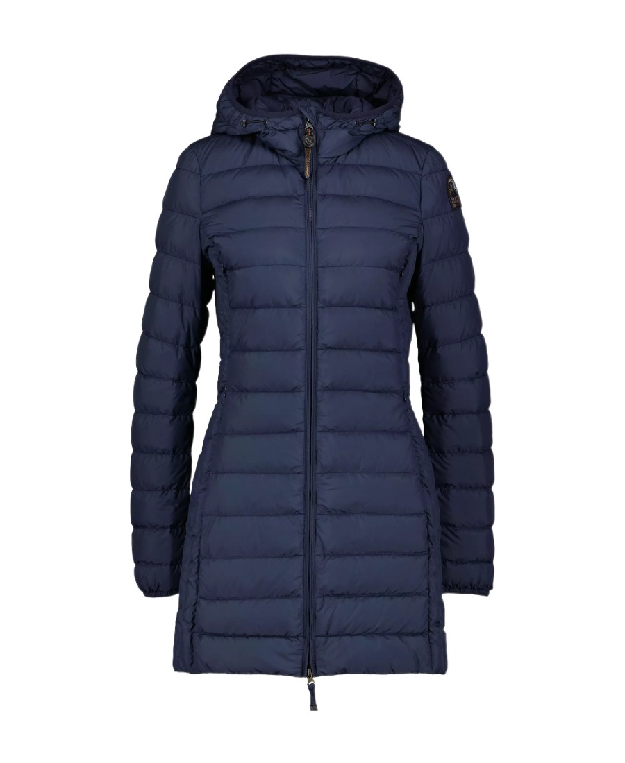 Parajumpers Long-sleeved Hooded Down Jacket In Blue